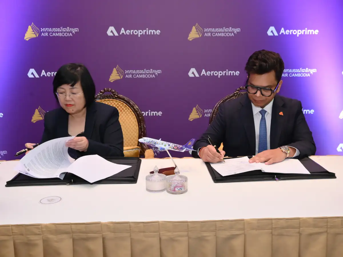 Air Cambodia posilňuje svoje osobné služby v Indii prostredníctvom Aeroprime Group