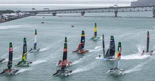 Austrália získala titul Auckland SailGP po kolízii vysokorýchlostných F50