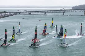 ኦስትሬሊያ አኦክላንድ ላይ በተካሄደው የSailGP ውድድር አሸናፊ ሆነ፤ የF50 መጋጨት ቡድኖቹን አናወጠ።