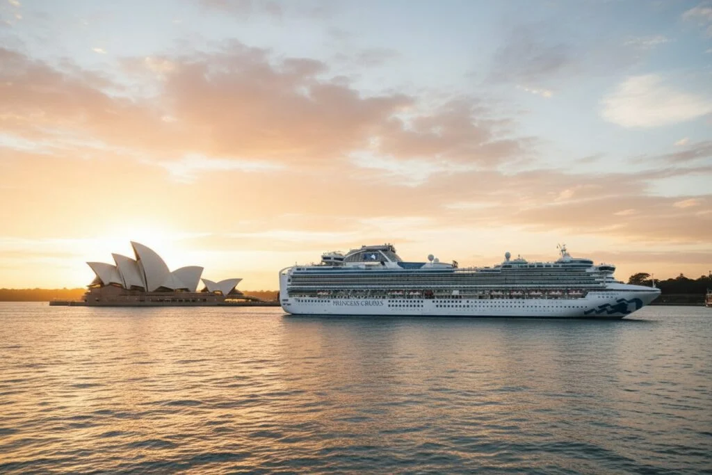 הרפתקאות אוסטרליה הנרחבות של Princess Cruises לשנים 2027-28: שלושה כלי שיט משרתים כמעט 60 יעדים ב-80 הפלגות