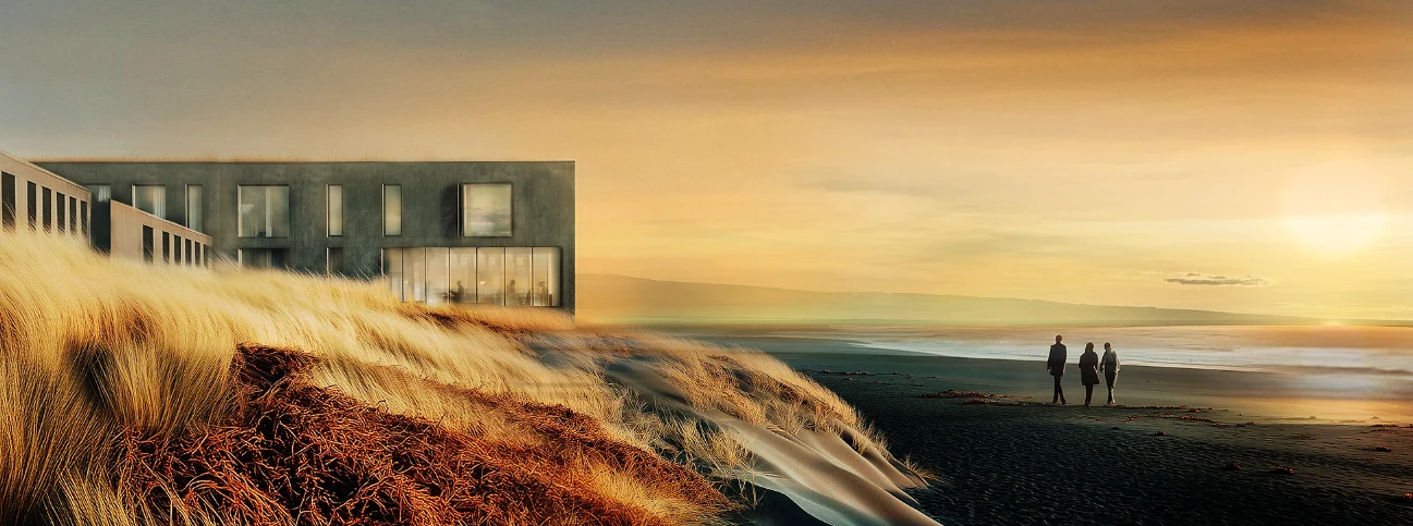 Black Sand Hotel di Iceland zɔŋlɔŋlɔŋŋu, si gbɔŋ Valpas gbɔŋ, si le bug gbɔŋ, tsuŋ fiŋ le Reykjavik gbɔŋ.