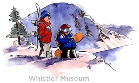 How Boarder Bob Captured Whistler’s 1990s Snowboarding Scene in Ink