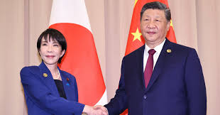 Sinɛ China ɖe gbeɖiɖe tɔn gbɔŋ gbɔŋ gbɔŋ me tɔn na Japan le yɛŋ le yɛŋ ɖe Sanae Takaichi gbɔŋŋlɔ gbɔŋ me tɔŋ wu