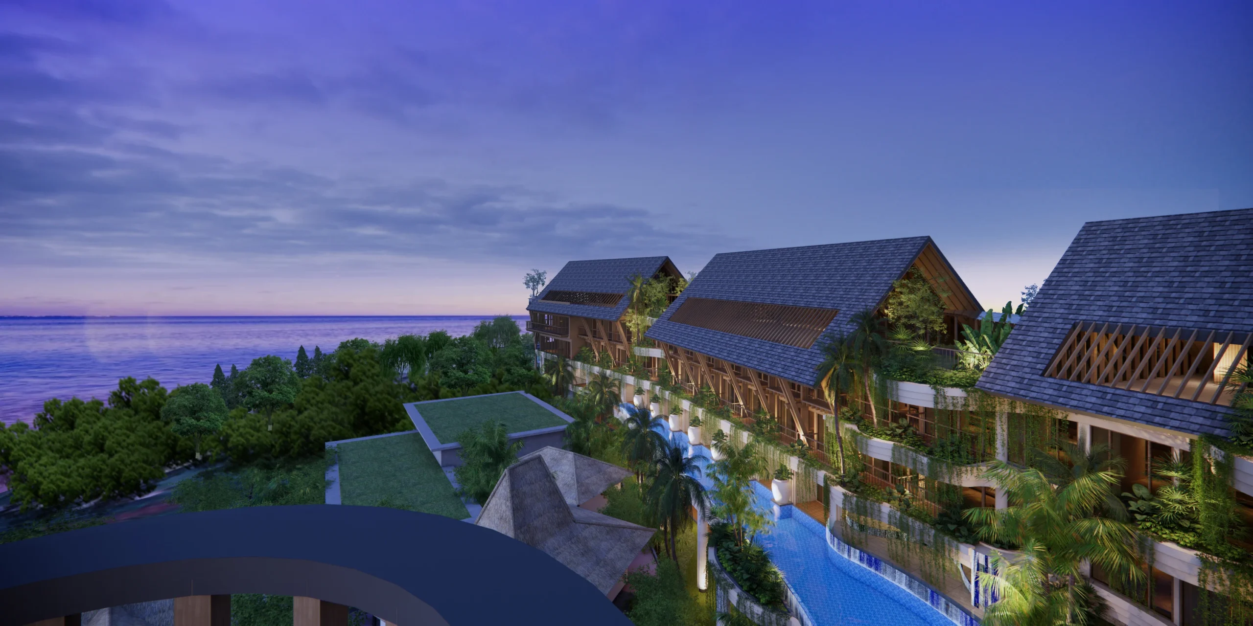 Cross Hotels & Resorts ချေင်းဟိုတယ်နှင့်အပန်းဖြေစခန်းတို့သည် ဆူလူဗန်ကမ်းခြေအနီး စတိုင်ကျပြီး အဆင့်မြင့် Cross Bali Uluwatu အား မိတ်ဆက်