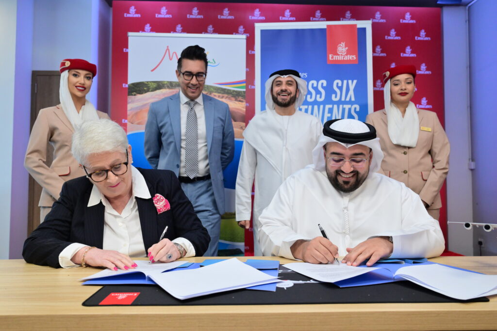 Emirates otvára inovatívny obchod s cestovnými službami na Mauríciu