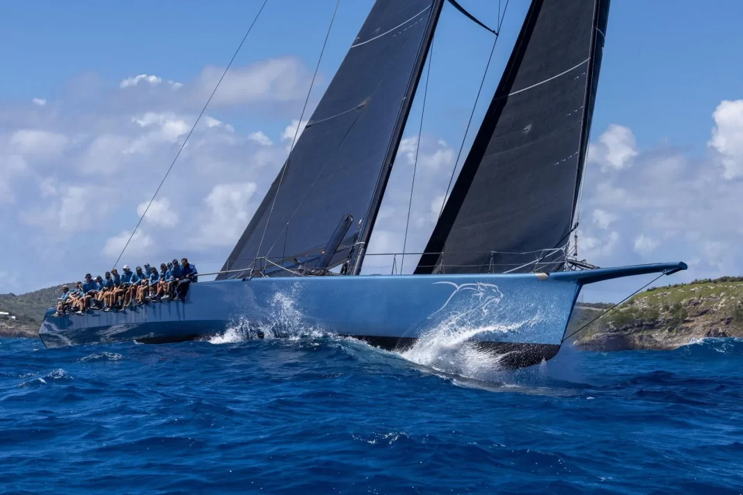 Maxi Fleet Clash at RORC Caribbean 600: Black Jack 100 and Leopard 3 Lead the Charge