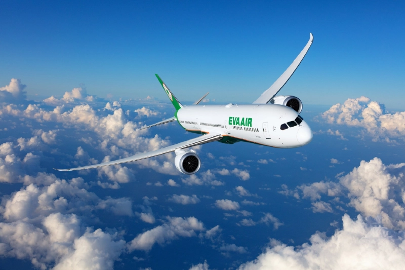 EVA Air תתחיל ארבע טיסות שבועיות ישירות בין טאיפיי לוושינגטון די.סי. ב-26 ביוני
