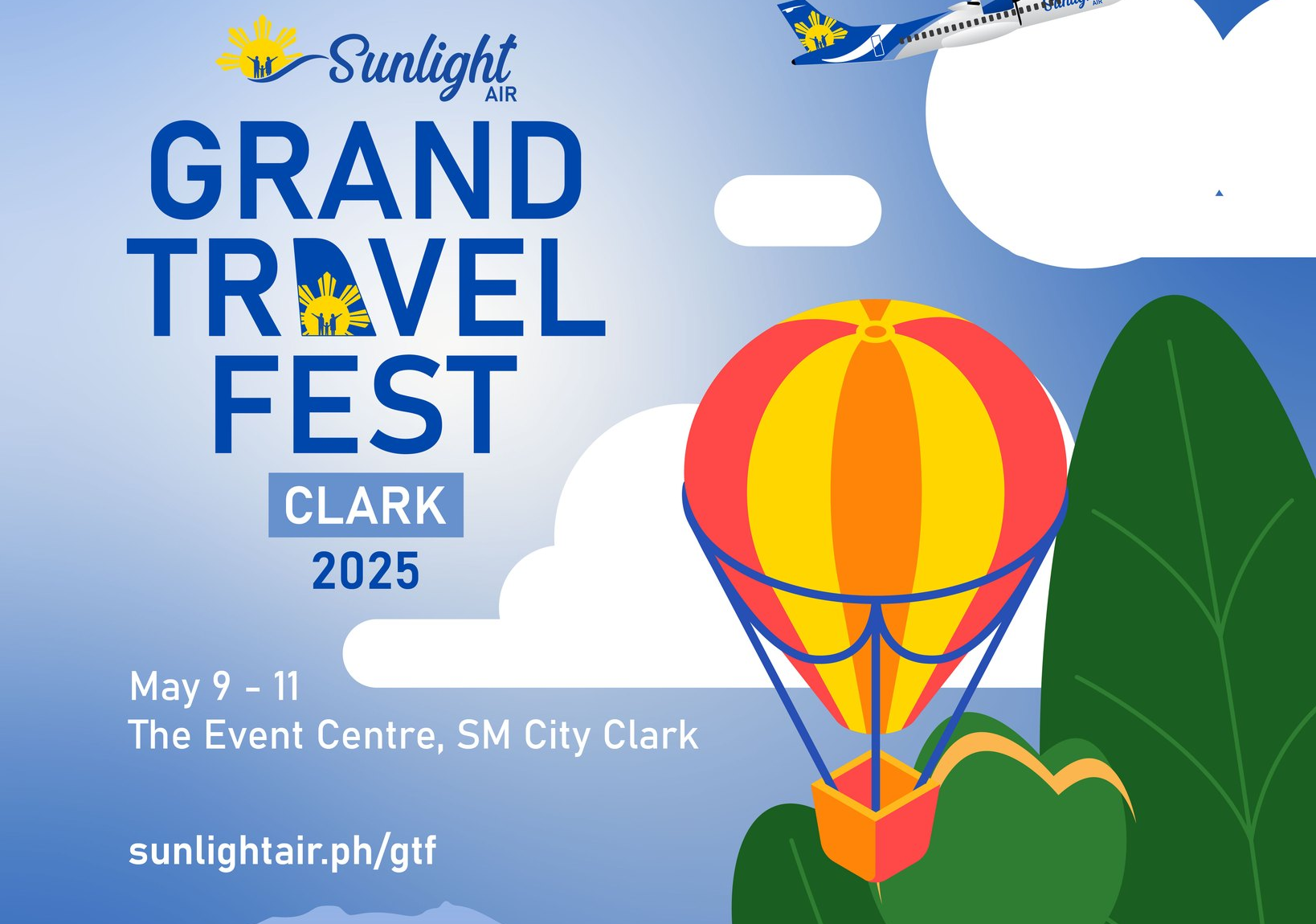 Objavte vzrušujúce cestovateľské ponuky na Grand Travel Fest od Sunlight Air v Pampange