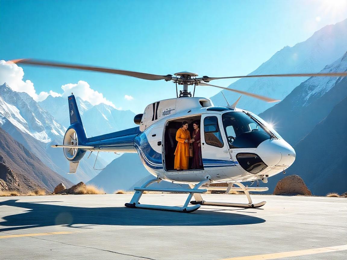 Pohodlná helikoptérová doprava pre pútnikov do Kedarnath začne v roku 2025