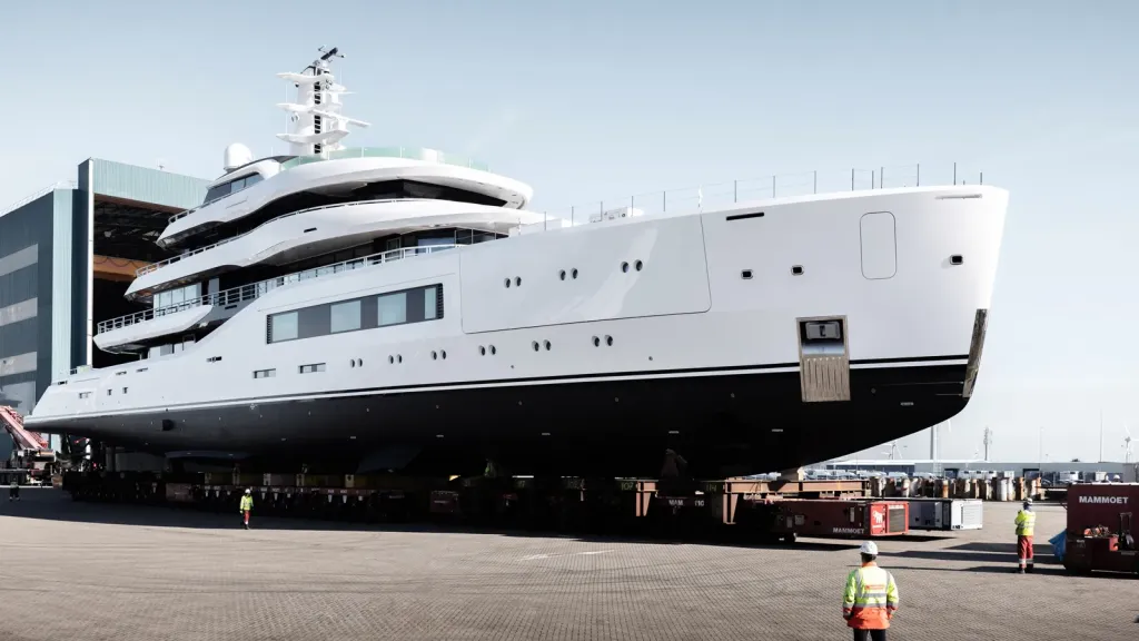 Project Zurich: Third Amels 80 Superyacht Launched by Damen Yachting