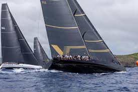 Nelson's Cup 1. Dagur — Maxi-liðið berst í gegnum skyndilega skúru undan English Harbour
