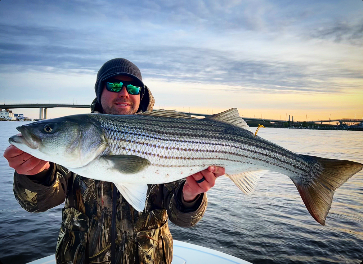Springtime Striper Runs on New Jersey’s Navesink and Shrewsbury Rivers