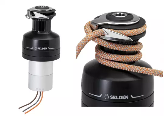 כננת חשמלית הפיכה Seldén E40rev: טיפול חכם יותר במפרשים עבור ספינות תענוגות וציים להשכרה