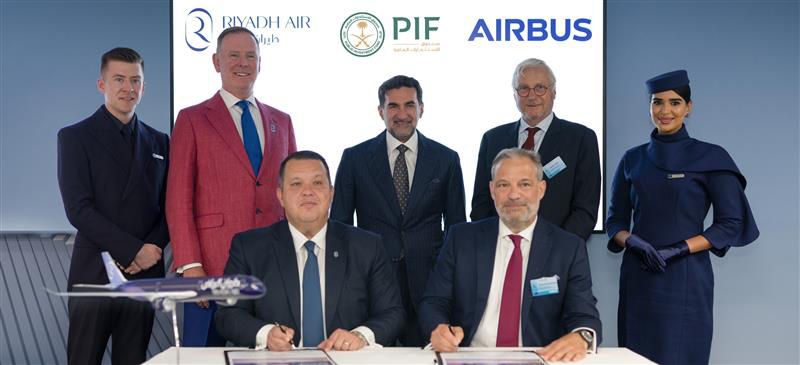 "طيران الرياض" يبرم صفقة ضخمة لشراء طائرات إيرباص A350-1000
