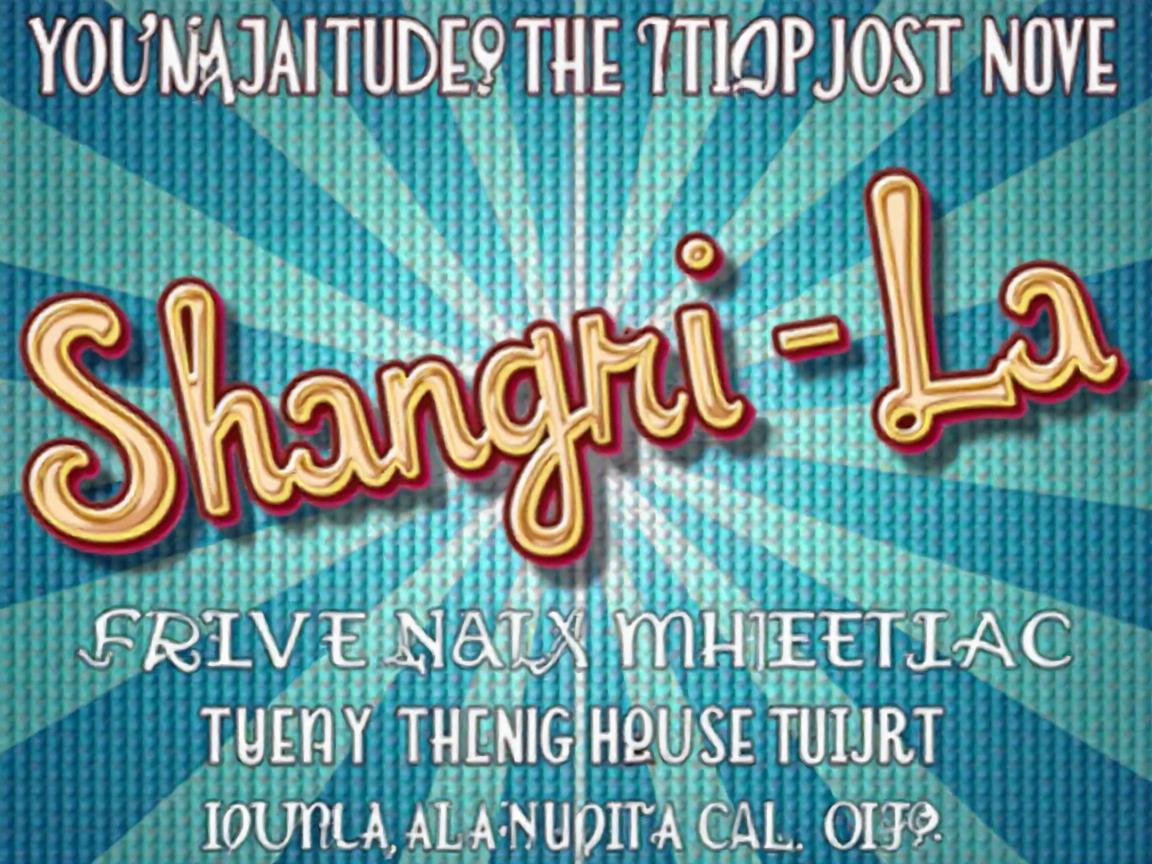 استعد لـ Shangri-La-La: معاينة لفيلم كوميدي موسيقي في Arlington Drafthouse
