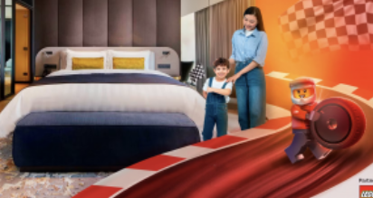 প্যান প্যাসিফিক হোটেলস এবং LEGO সহযোগিতায় সিঙ্গাপুরের নাইট রেসের রোমাঞ্চ অনুভব করুন