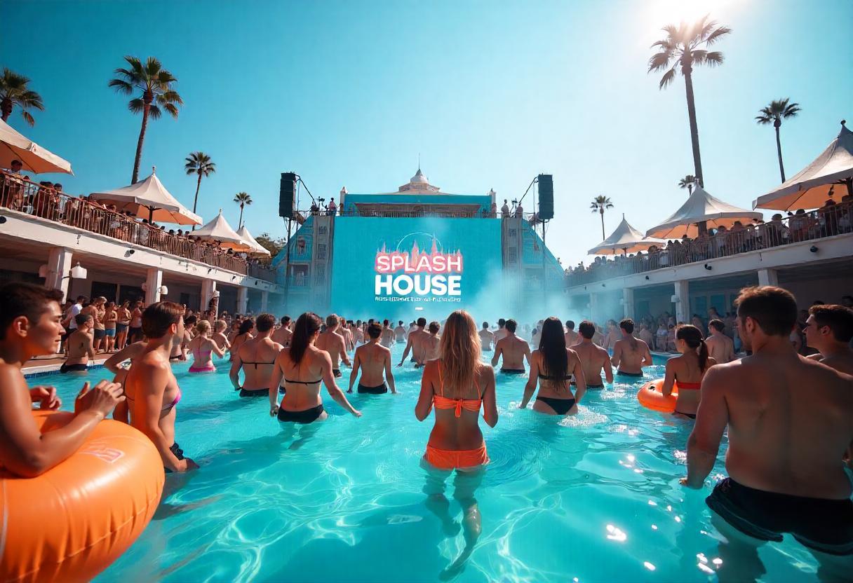 استمتع بتجربة مهرجان الصيف المثالي مع تشكيلة Splash House لعام 2025