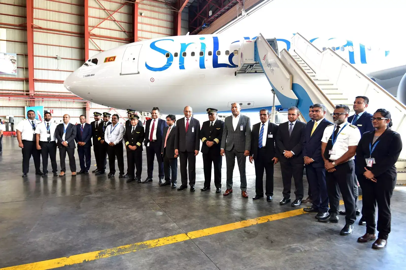 Spoločnosť SriLankan Airlines víta nové širokotrupé lietadlo vo svojej flotile