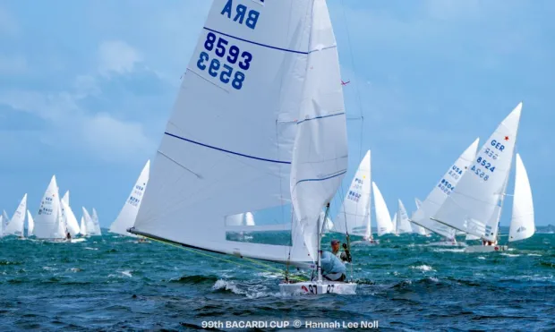 Scheidt & Sperry Take a Race While Cayard and Kleen Keep a Six-Point Lead at the Star Bacardi Cup