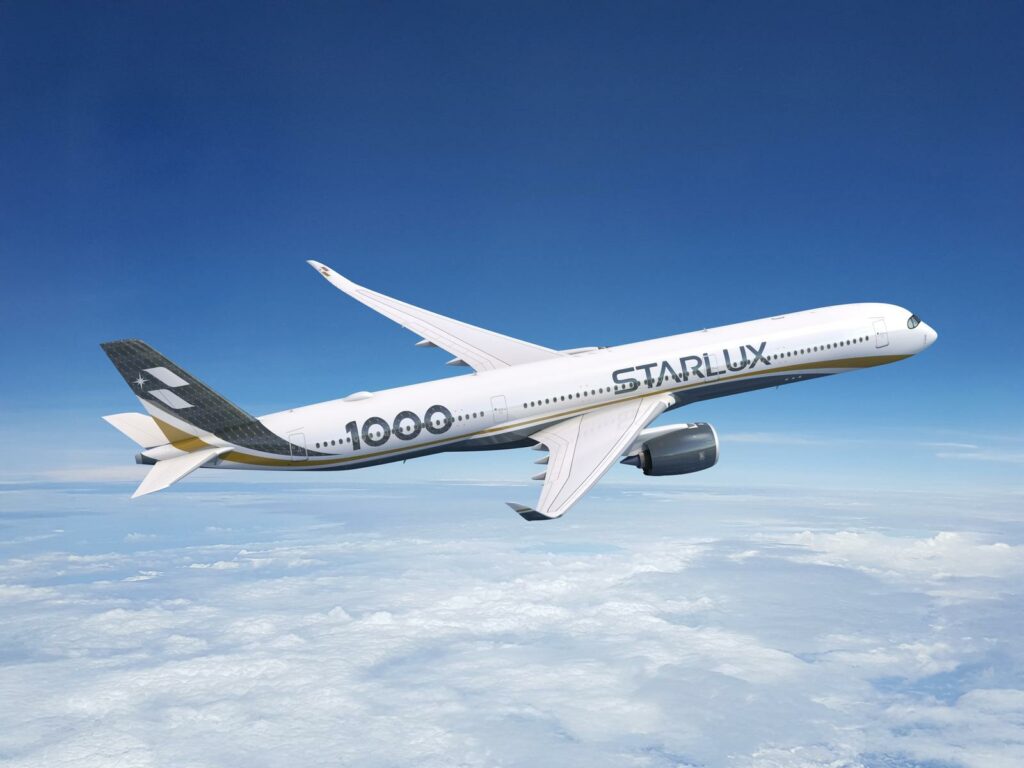 Spoločnosť STARLUX Airlines rozširuje svoju flotilu nákupom desiatich nových lietadiel