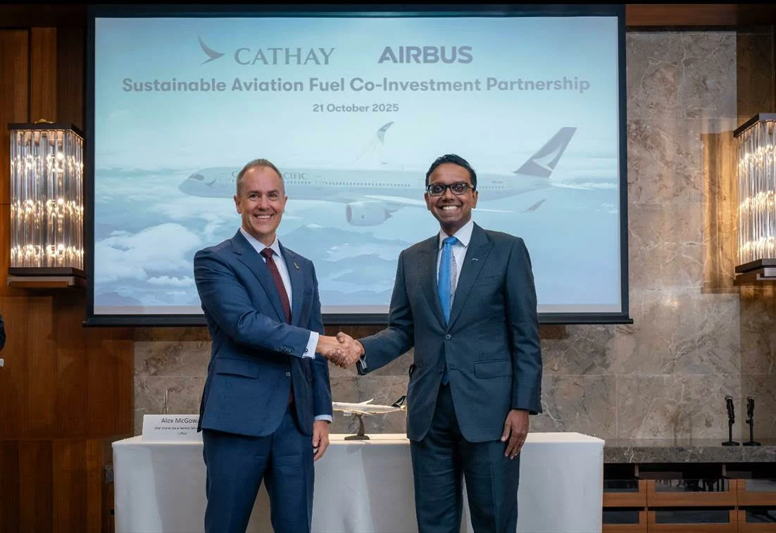 Ako Cathay Group a Airbus napredujú vo výrobe udržateľného leteckého paliva v Ázii aj mimo nej