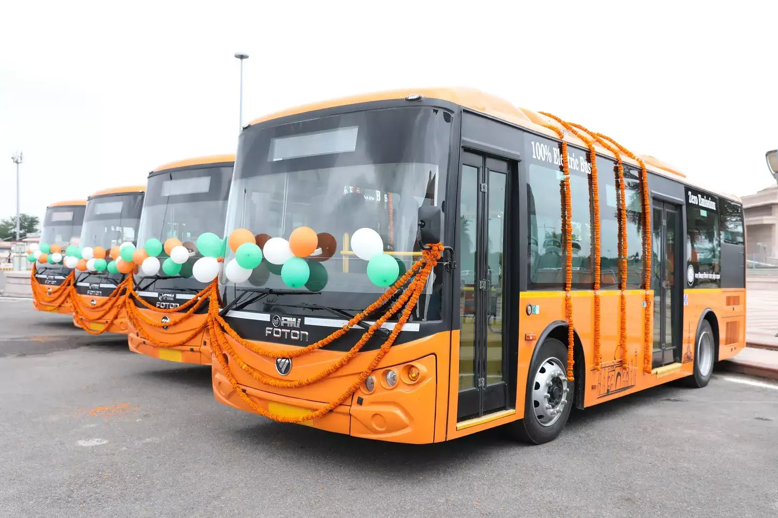 Elektrifikácia verejnej dopravy: 1 222 elektrických autobusov pre Ándhrapradéš a Madhjapradéš Elektrifikácia verejnej dopravy: 1 222 elektrických autobusov pre Ándhrapradéš a Madhjapradéš