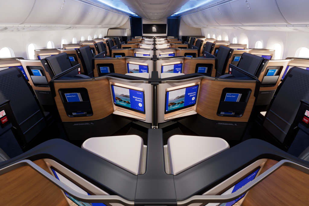 Prémiový zážitok z cestovania s novým usporiadaním sedadiel United Polaris Studio Prémiový zážitok z cestovania s novým usporiadaním sedadiel United Polaris Studio