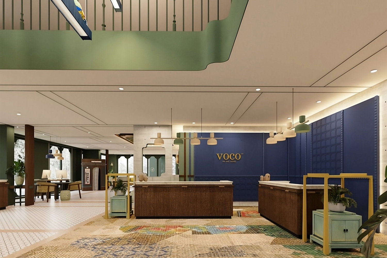 voco Hotels ትናንሽ መስተንግዶ መልክዓ ምድሮች በአዲስ ፉኬት ሥፍራ።