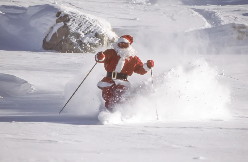Whistler Blackcomb yɛ yearly Santa Day: A Festive Ski ne Snowboard Edwuma