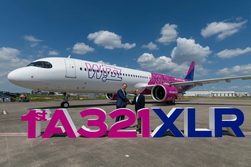 Spoločnosť Wizz Air víta svoj prvý A321XLR s motormi Pratt & Whitney